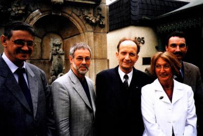 Der neue Bundesvorstand von links: Hans-Joachim Oehlschlger, Volker Krempel, Dr. Klaus Fehrmann, Waltraud Wiegand-Glebinski und Gnther Bross.