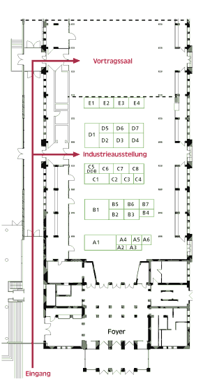 Uebersichtsplan Niedersachsenhalle