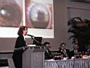 Dscf0052.jpg: Vortrge: Diabetes und Auge, Prof. Dr. Gabriele E. Lang